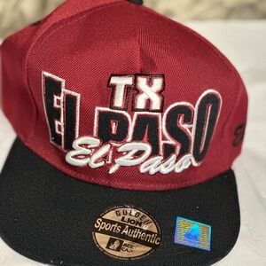 Red and Black El Paso Cap